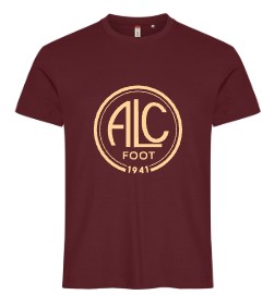 ADULTE/ENFANT - Flocage Classique Central Beige - CLIQUE T-Shirt Basic-T (Coton)