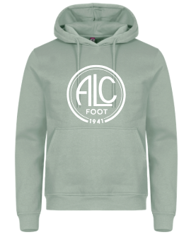 ADULTE - Flocage Aspect Velours Blanc - CLIQUE Miami Hoody Capuche (Coton)
