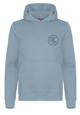 ENFANT - Borderie Coeur "Ton sur Ton" - CLIQUE Miami Hoody Junior Capuche (Coton)