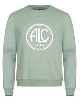 ADULTE - Flocage Aspect Velours Blanc - CLIQUE Miami Roundneck (Coton)