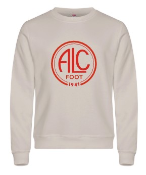 ADULTE - Flocage Aspect Velours Rouge - CLIQUE Miami Roundneck (Coton)