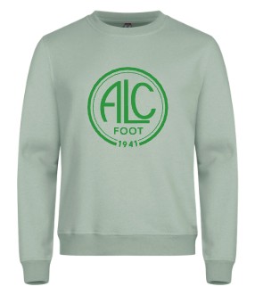 ADULTE - Flocage Aspect Velours Vert - CLIQUE Miami Roundneck (Coton)
