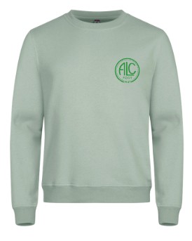 ADULTE - Broderie Coeur Vert - CLIQUE Miami Roundneck (Coton)